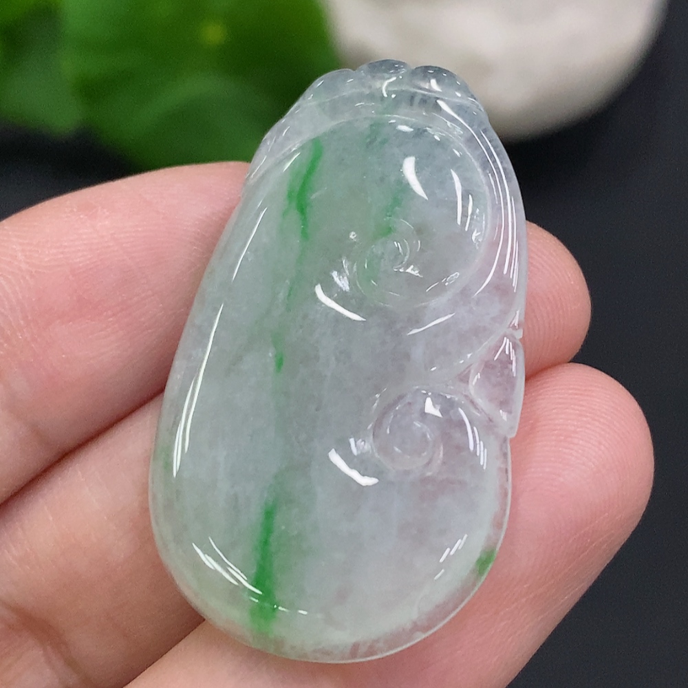 F33857916 JadeiteRuyi Pendant, Total Weight Approx. 6.3g