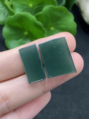 F34056864 Jadeite Inlaid Pieces Sell as a Lot