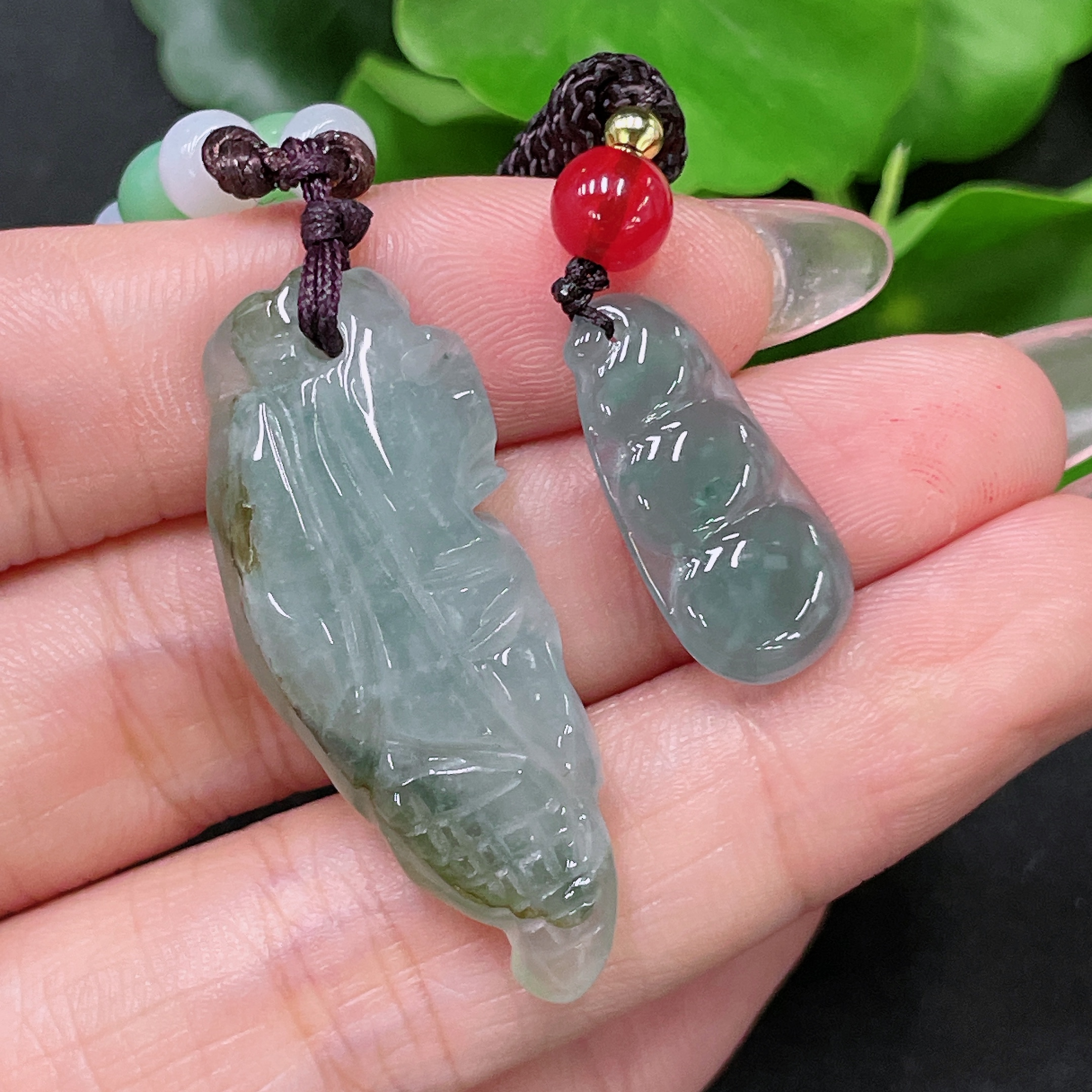 F34959252 Jadeite Pendants Sell as a Lot (Beads Non-A)