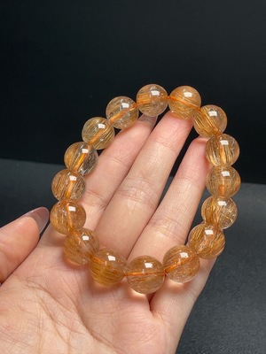 C28302664 Crystal Bracelet  Approx. 13.5mm  Total Weight Approx. 56.77g