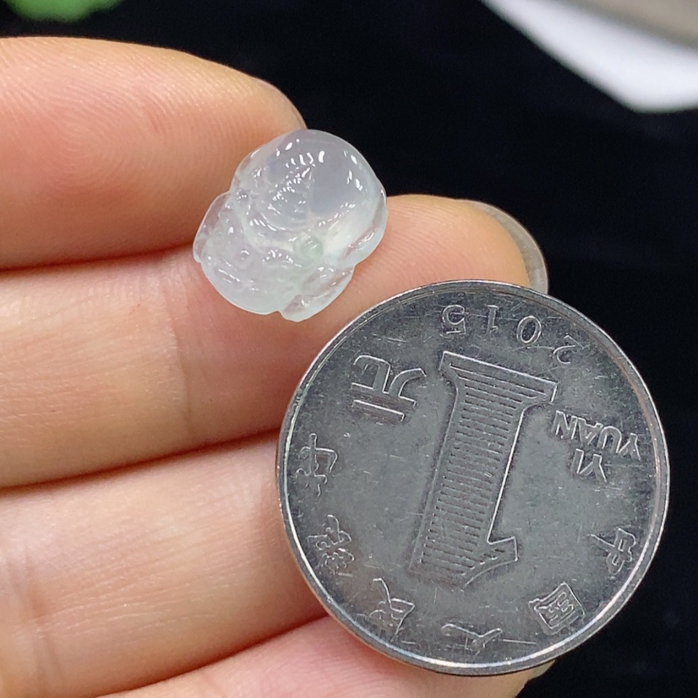 F32707940 Jadeite Inlay, Total Weight Approx. 1.44g