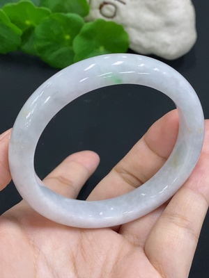 F29317985 Jadeite Round Bracelet Size 57 Total Weight About 53.7g