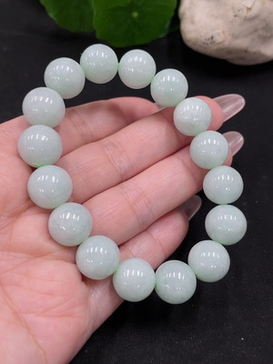 F35082327 Jadeite Bracelet, Approx. 12mm, Total Weight Approx. 47.9g