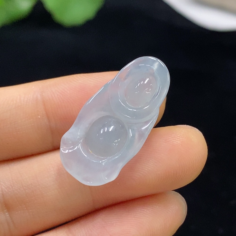 F33860698 Jadeite Buddha Pendant Total Weight Approx. 3.08g