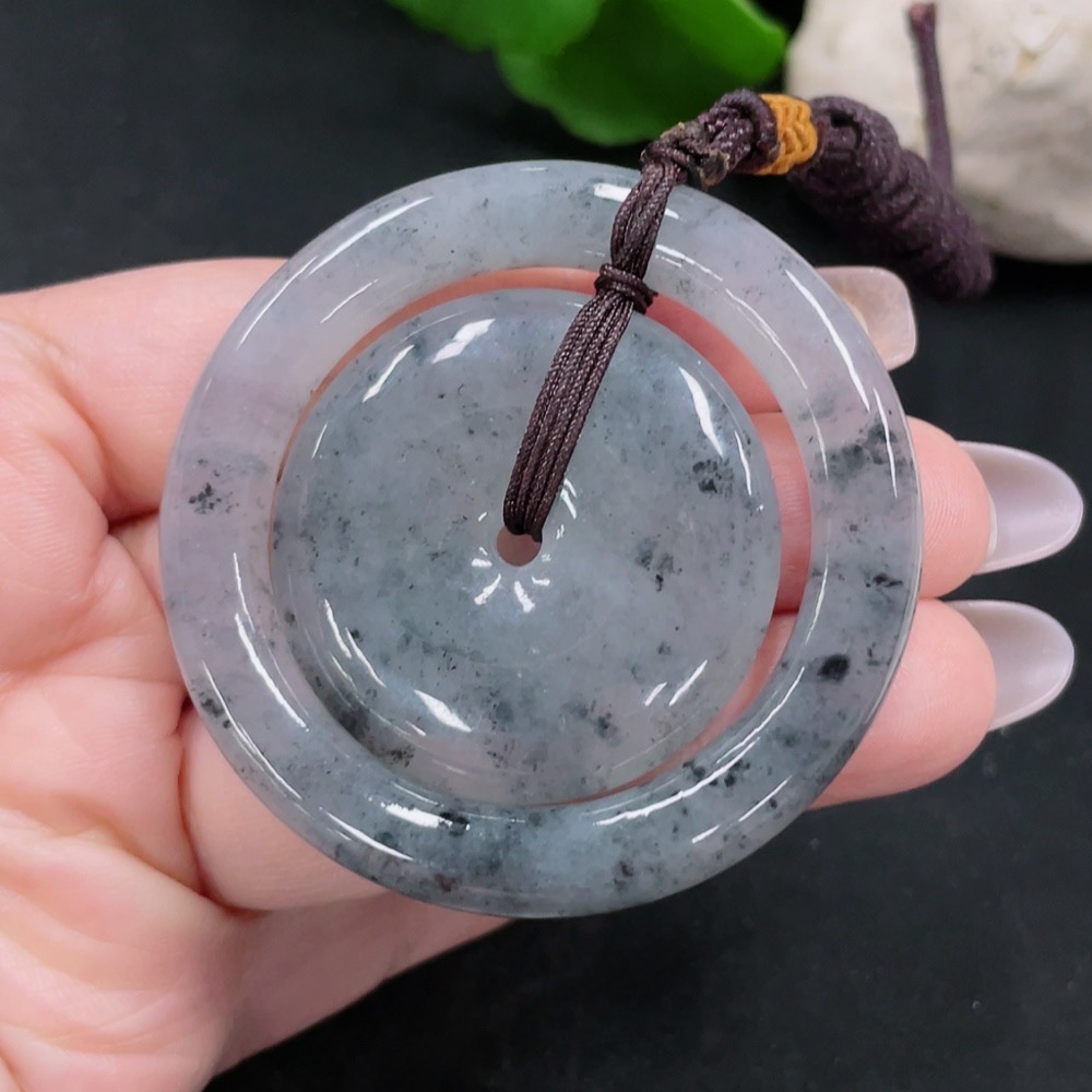 F32708847 JadeiteMother-and-Child Toggle Pendant