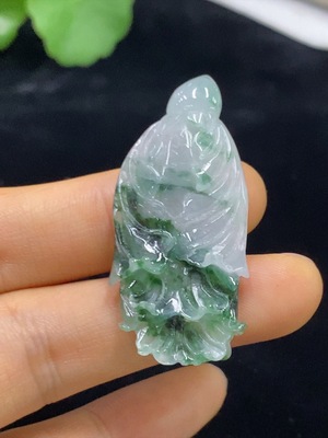 F34974357 Jadeite Cabbage Pendant