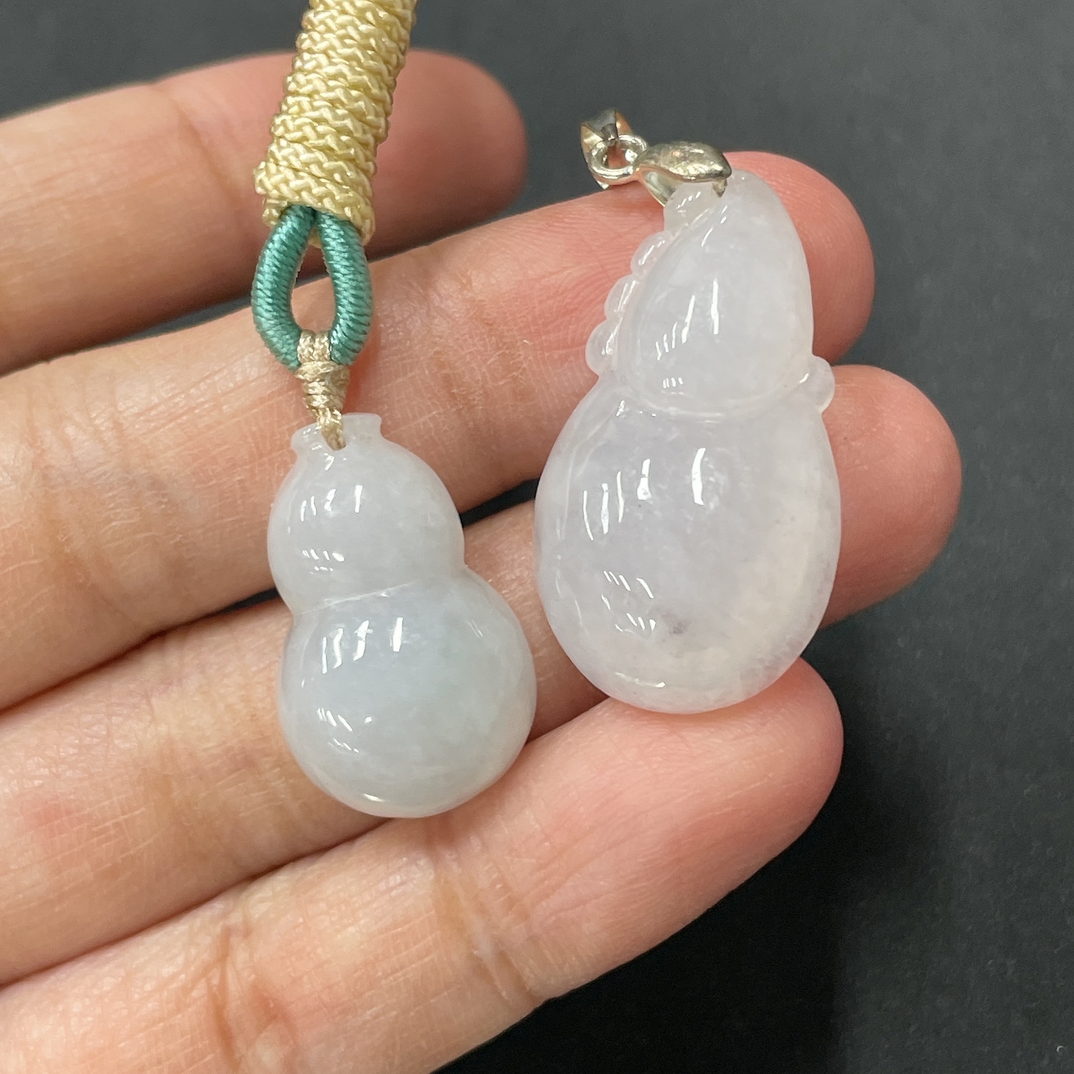 F10001174 Jadeite Pendant Sell as a Lot (Non-Gold Inlaid)