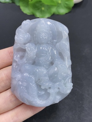F33857398 JadeiteSamantabhadra Pendant