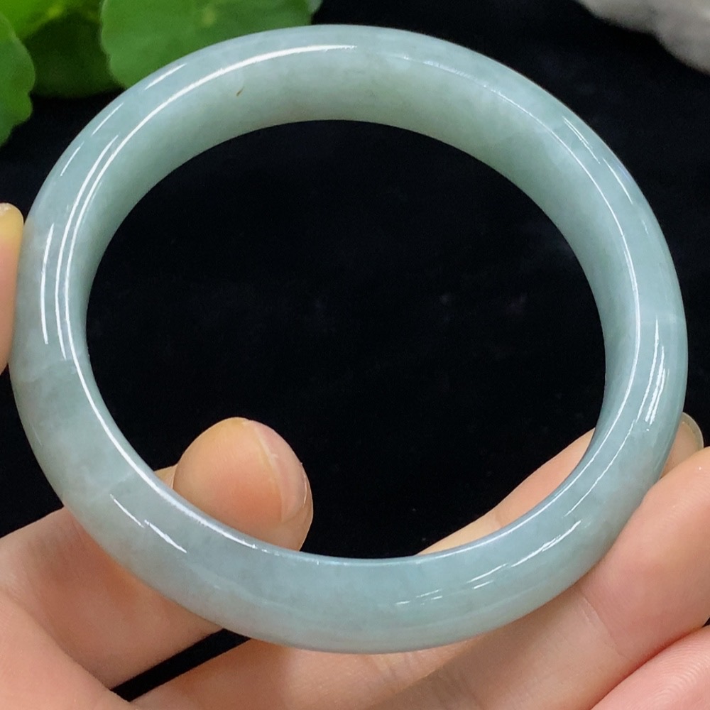 F29415214 Jadeite Round Bangle Size 59.2 Total Weight Approx. 64.89g