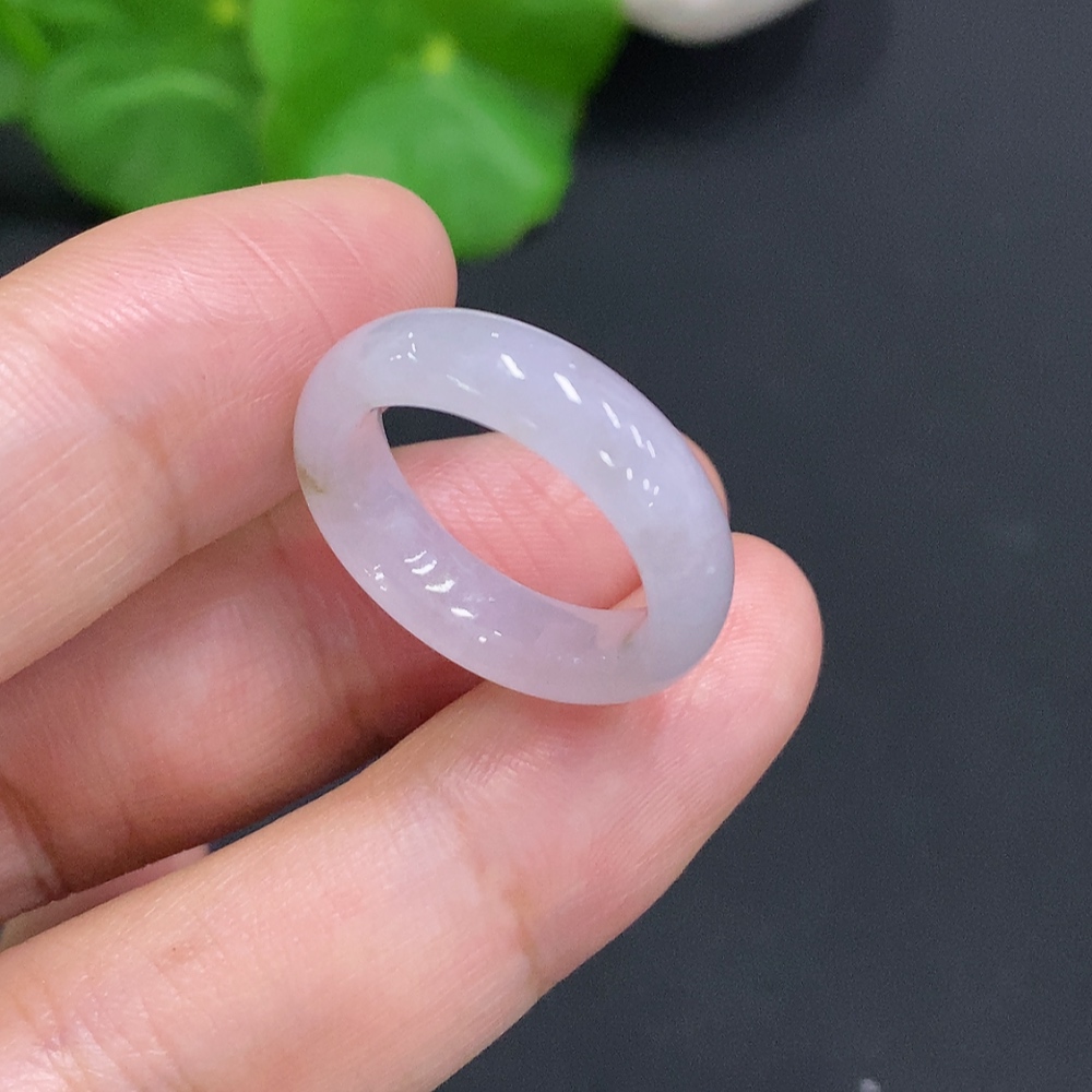 F30450750 Jadeite Ring Size 12 Total Weight Approx. 2.9g