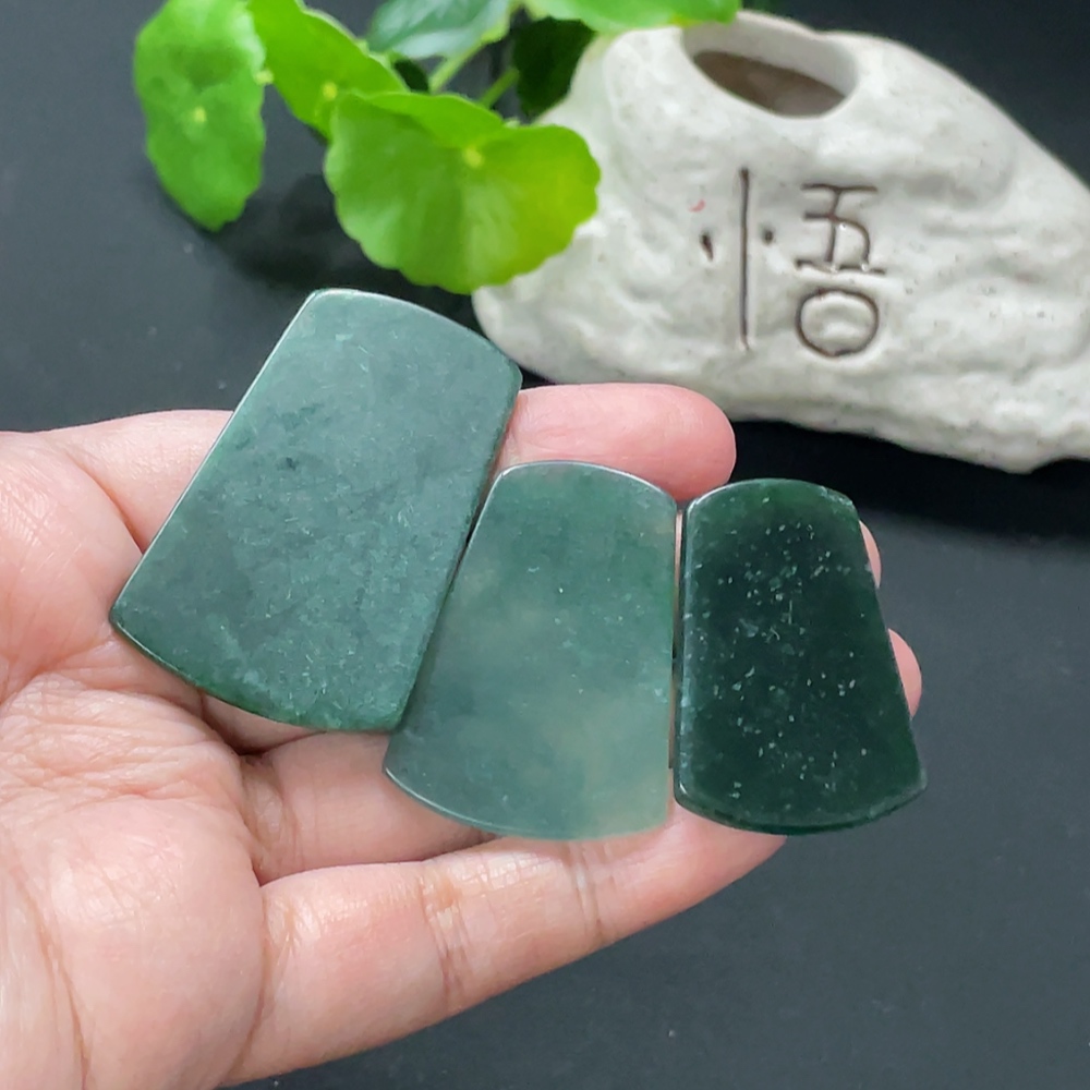 F34978634 Jadeite Plain Pendant Mounting