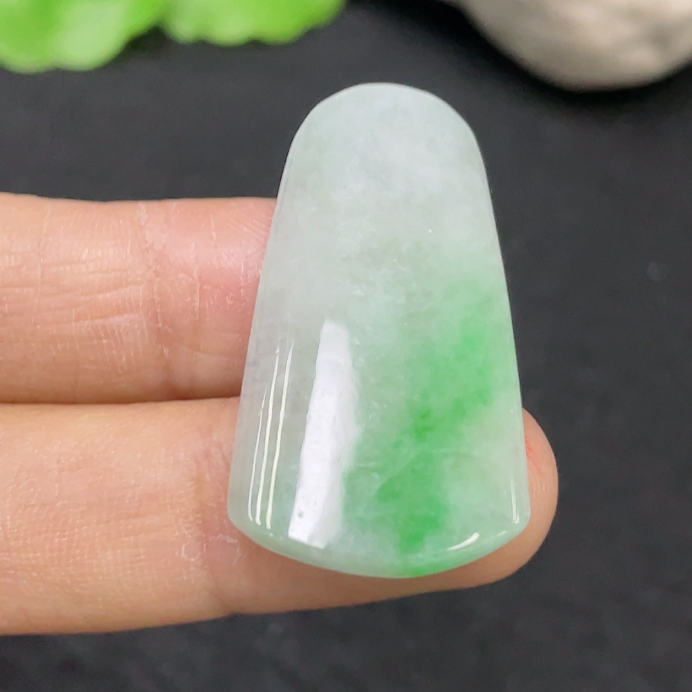 F31612505 Jadeite Plain Pendant Total Weight Approx. 4.32g