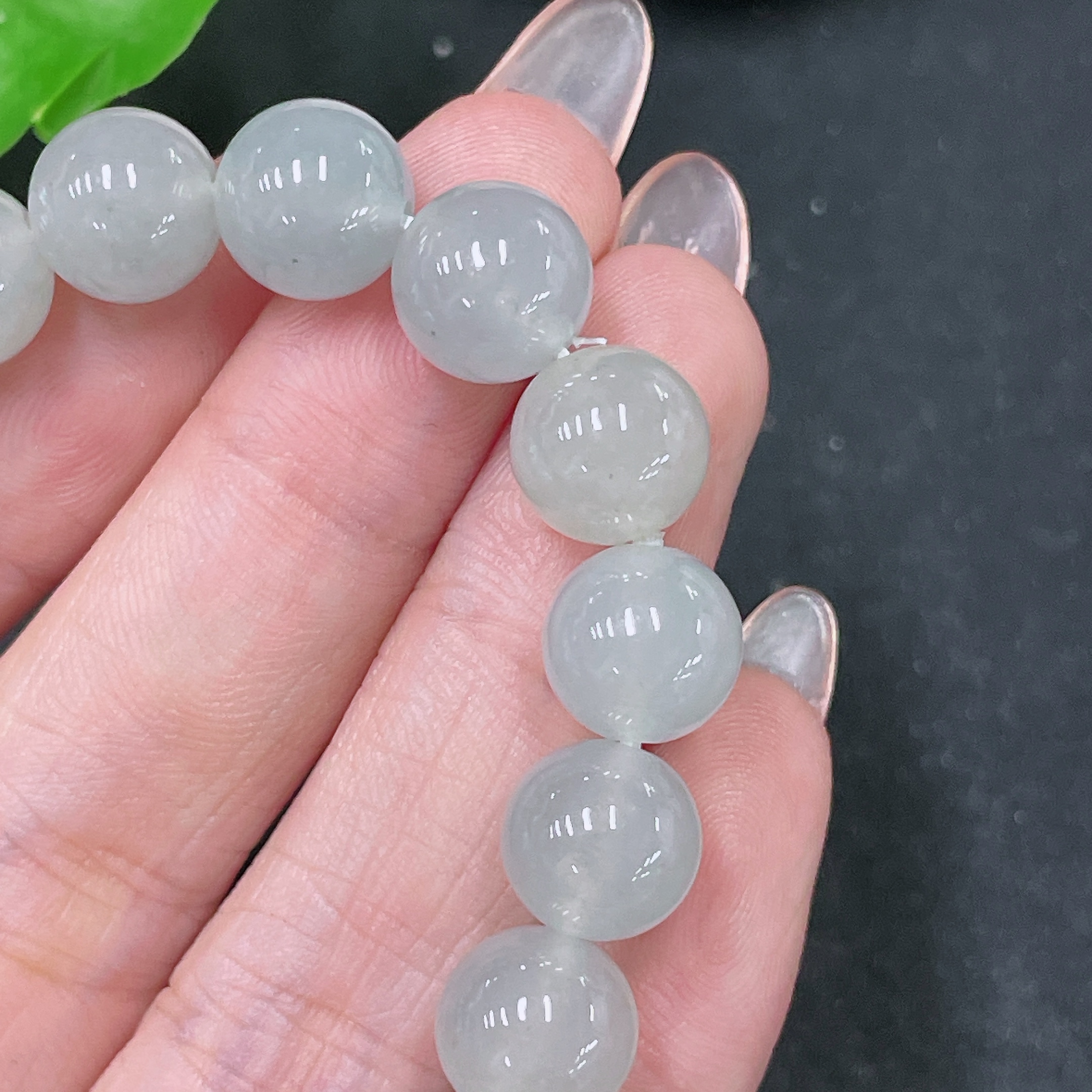 F34985012 Jadeite Bracelet Total Weight Approx. 31.08g Size 10mm