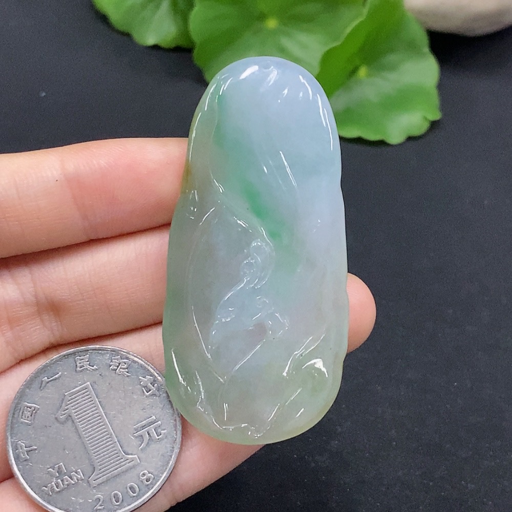F33866452 Jadeite Phoenix Pendant
