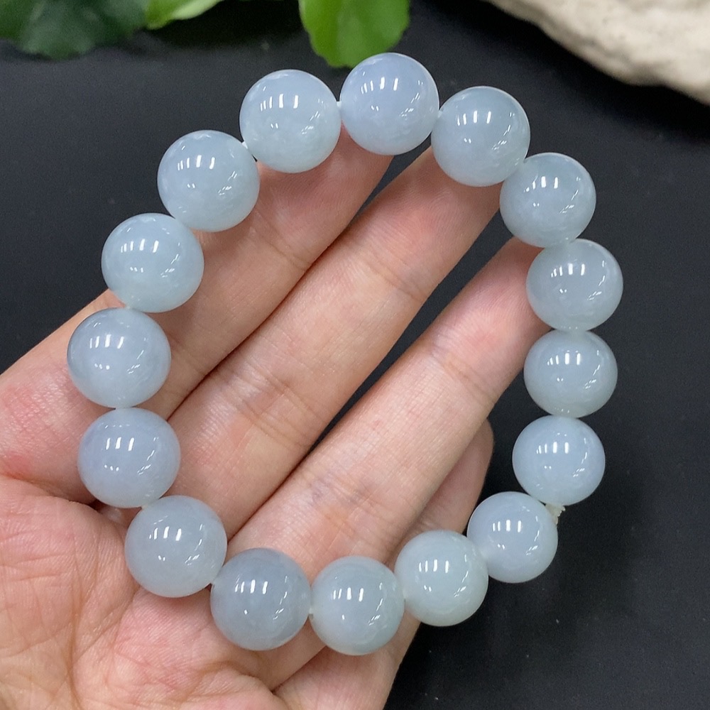 F26993304 Jadeite Bracelet Total Weight Approx. 52.49g Size 12.6mm