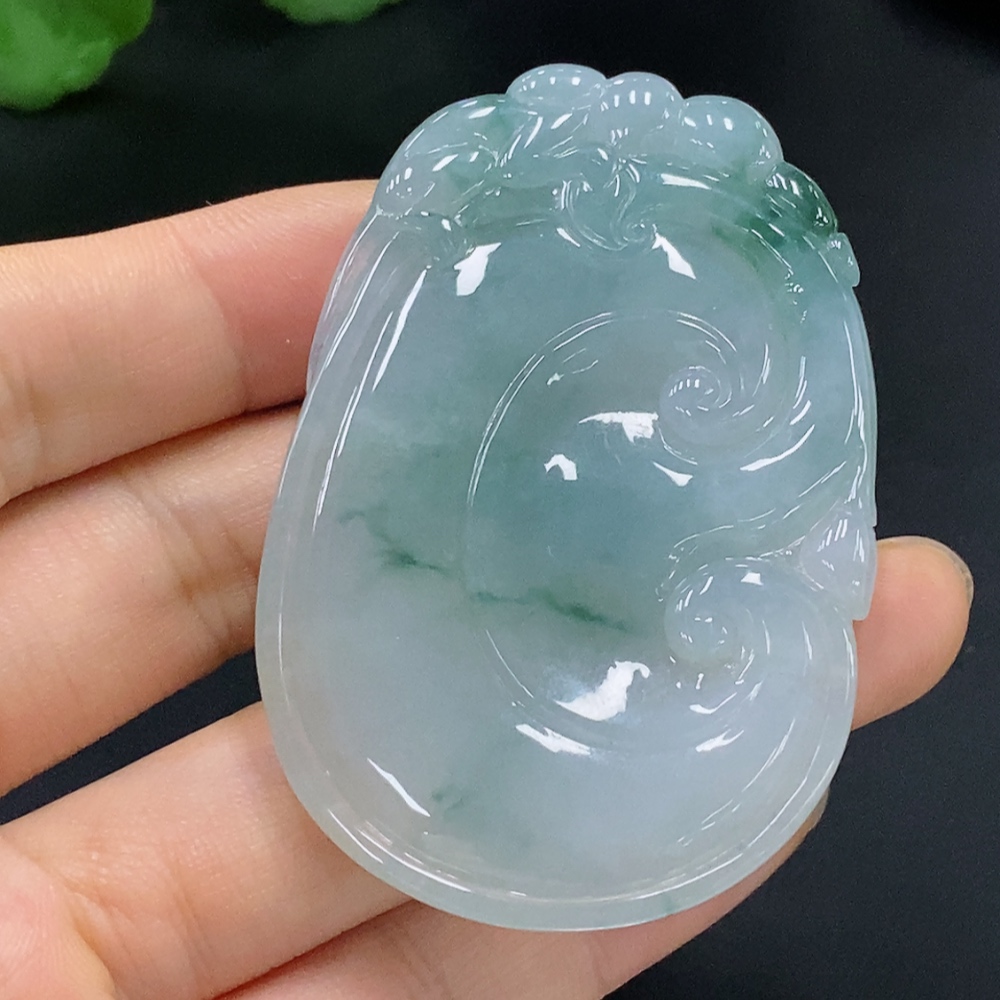 F29414450 Jadeite Pendant Ruyi Total Weight Approx. 45.69g