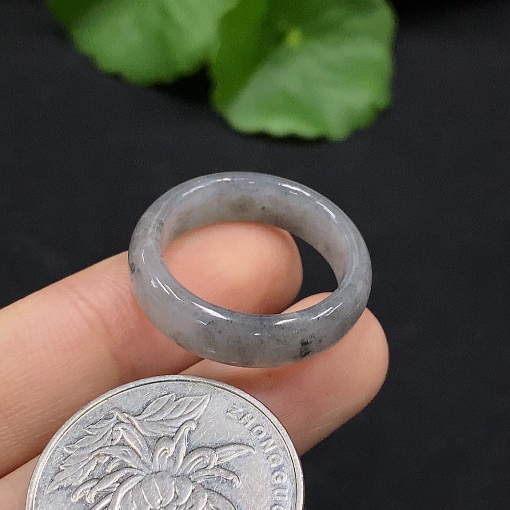 F30497495 Jadeite Ring Size 17 Total Weight Approx. 3.27g