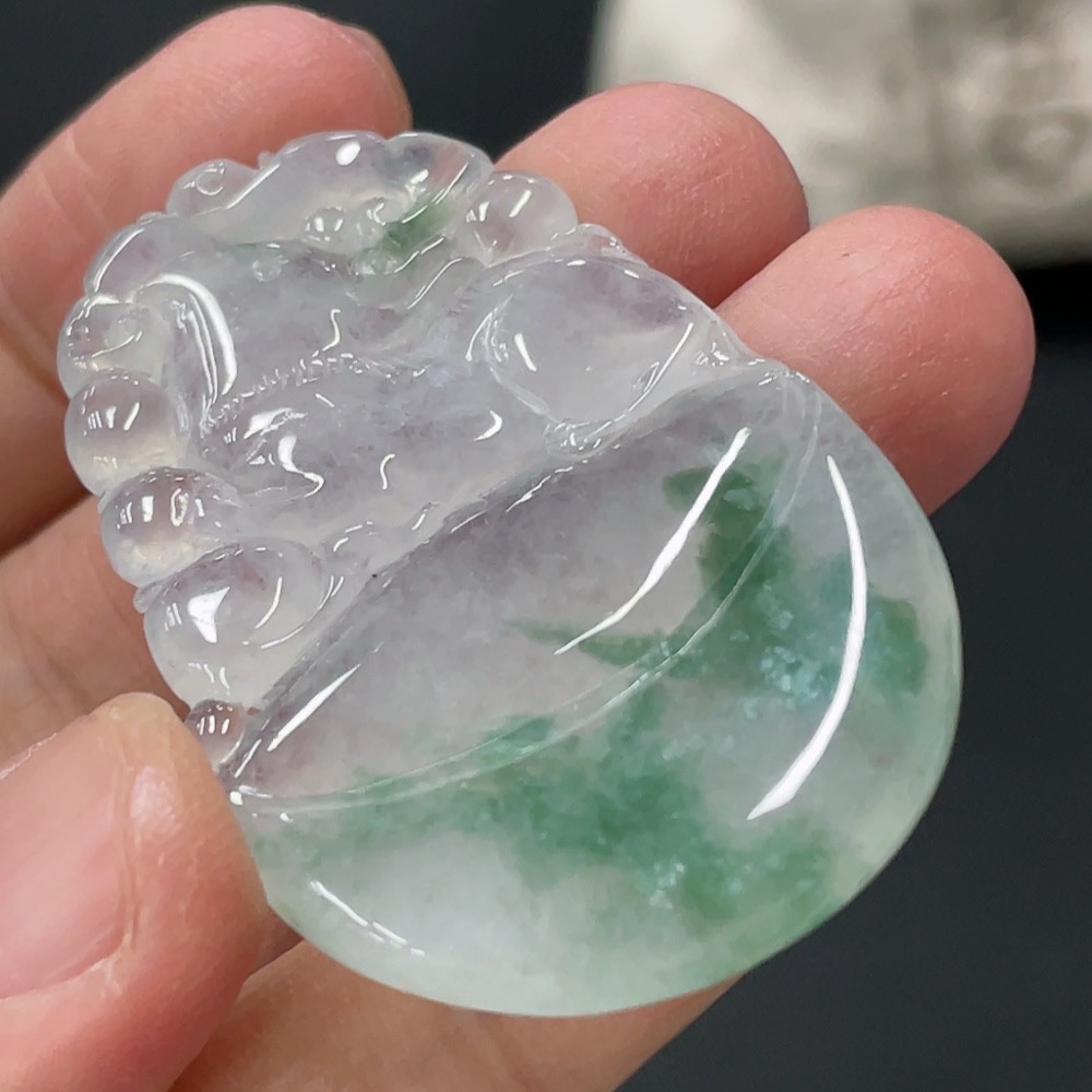 F28284253 Jadeite Pendant Total Weight Approx.14.6g