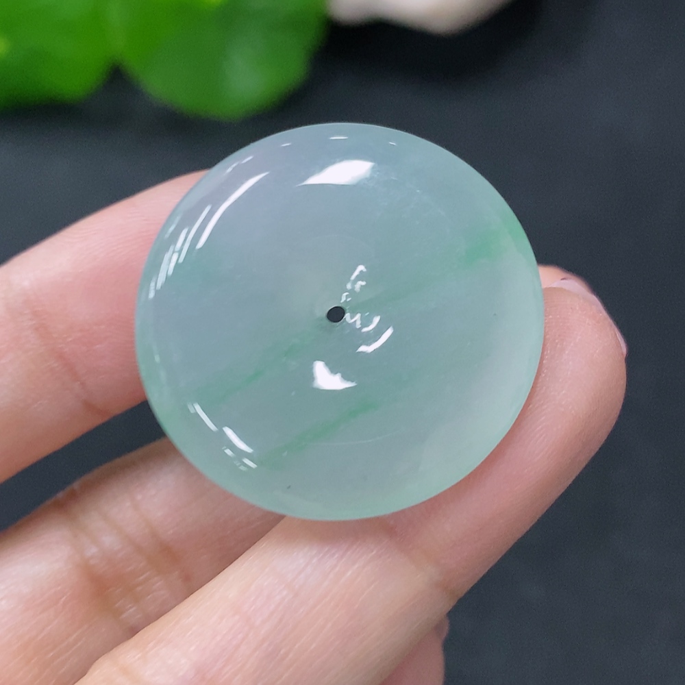 F29321213 Jadeite Pendant Peace Knot Total Weight Approx. 8.12g