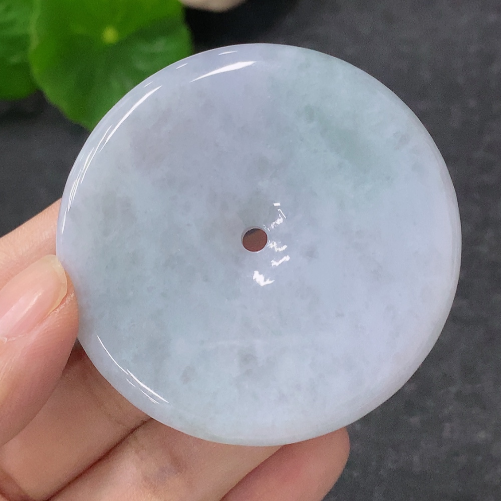 F32792263 JadeitePendant Peace Buckle Total Weight Approx. 44.38g