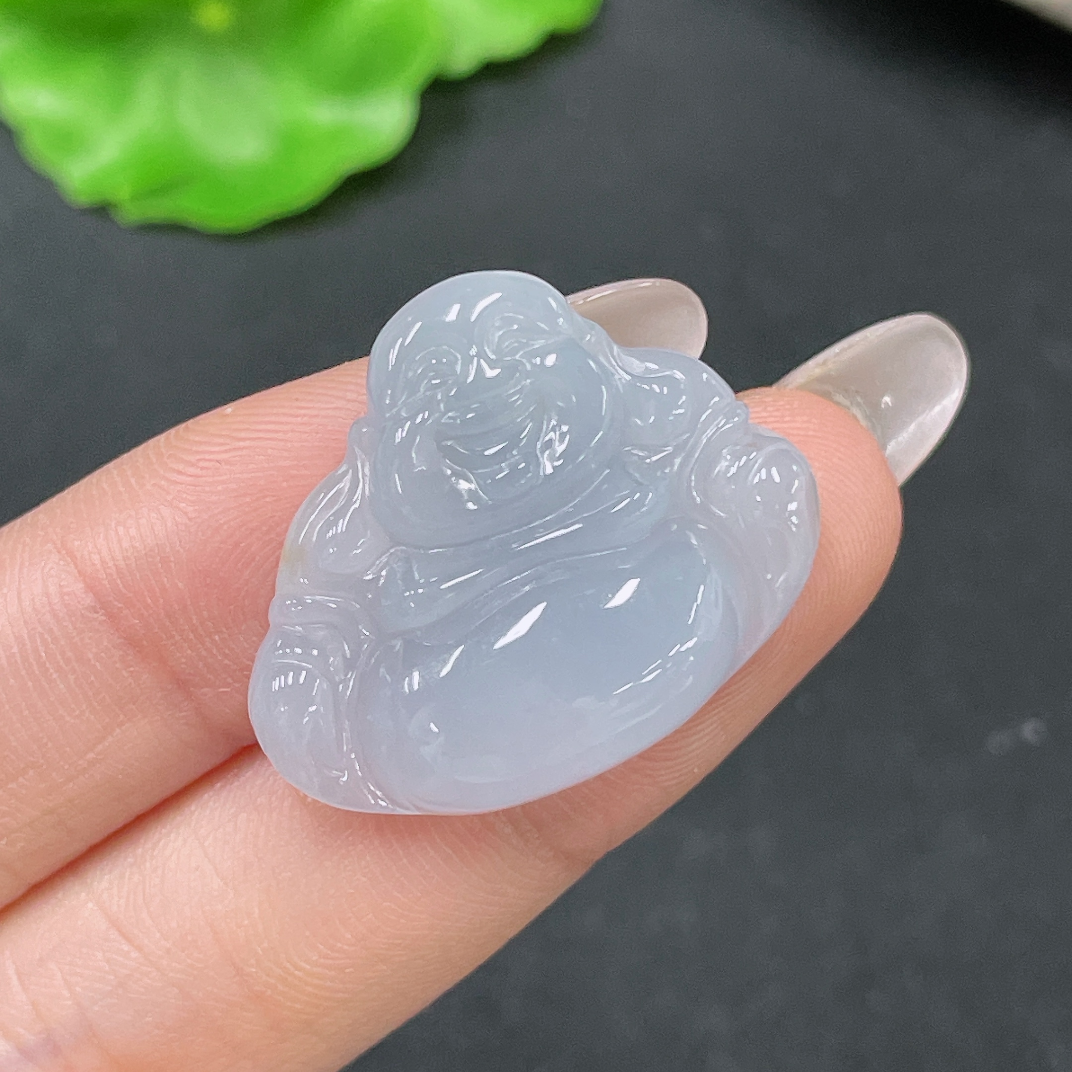 F35137991 Jadeite Pendant Buddha, Total Weight Approx. 5.92g