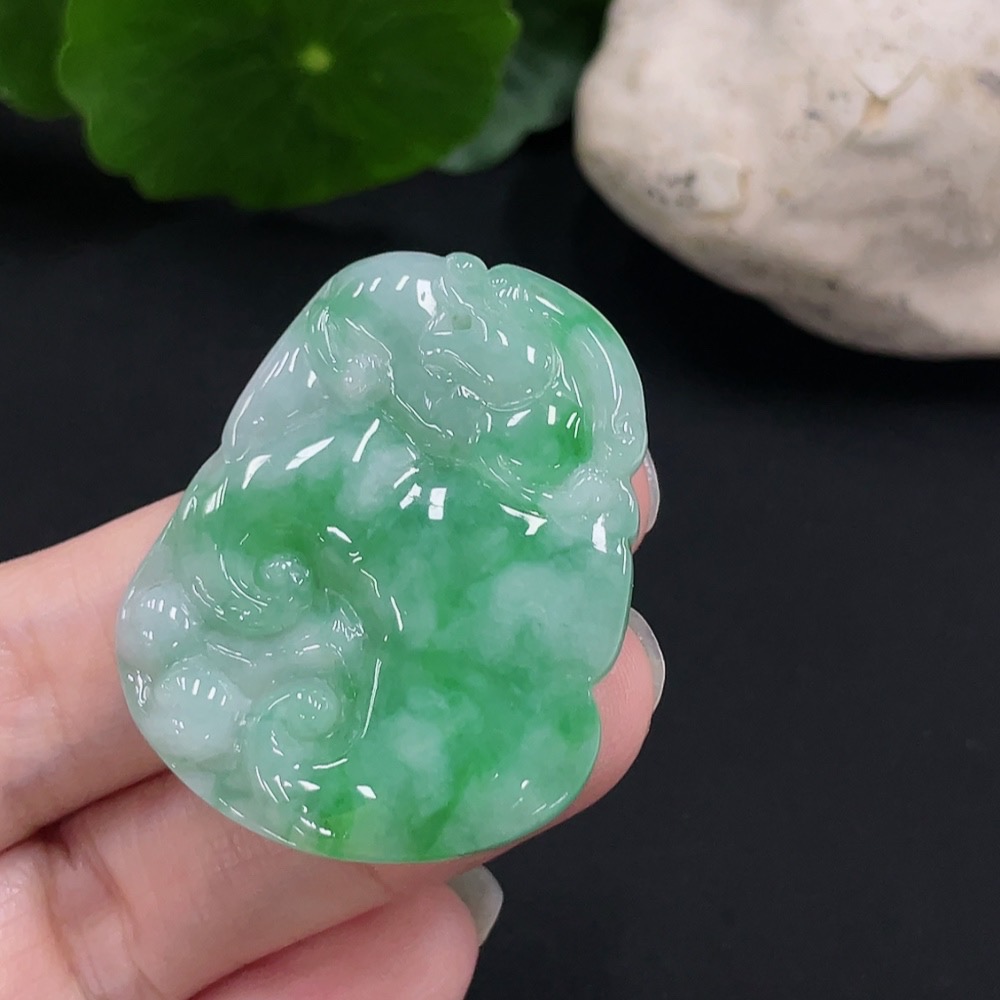F31675451 JadeiteRuyi Pendant, Total Weight Approx. 12.5g