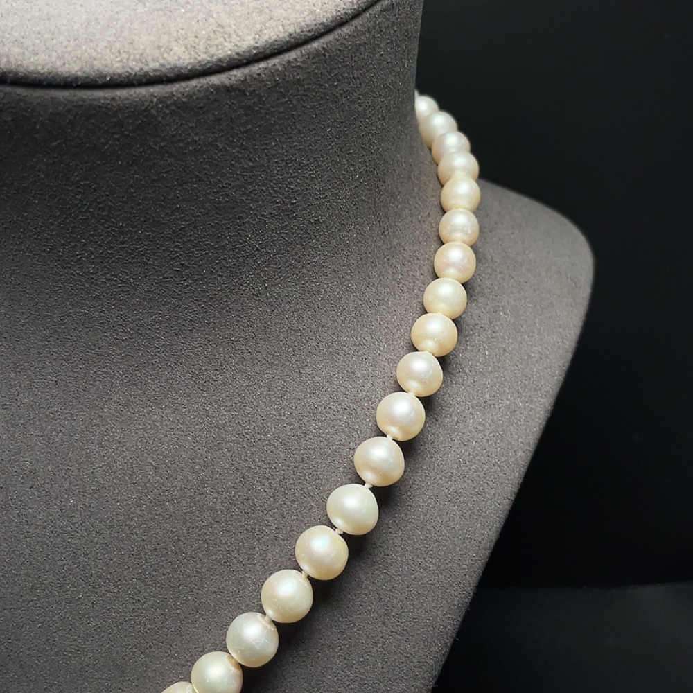 C34041476 Pearl Necklace Non-Gold Total Weight Approx. 50.24g Stone Size Approx. 8.9mm