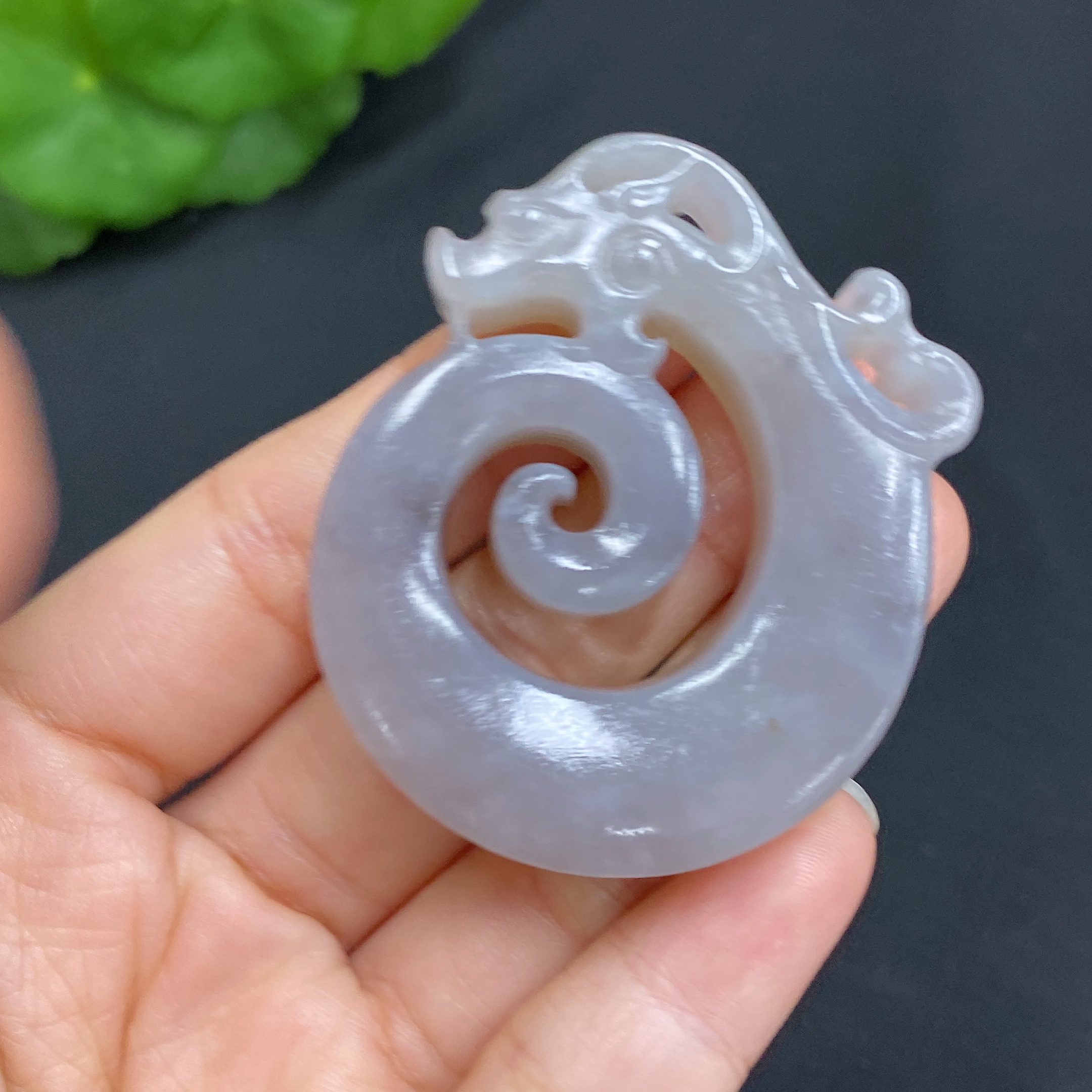H29428624 Hetian Jade Pendant, Antique-style Piece, Total Weight Approx. 41.5g