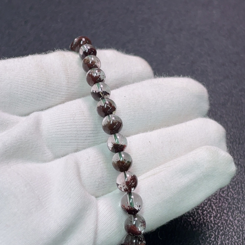 C33869361 Crystal Bracelet Total Weight Approx.11.37g Size 6.4mm