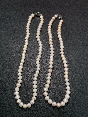 C35091908 Pearl Bead Necklace Non-Gold Total Weight Approximately 63.41g Sell as a Lot