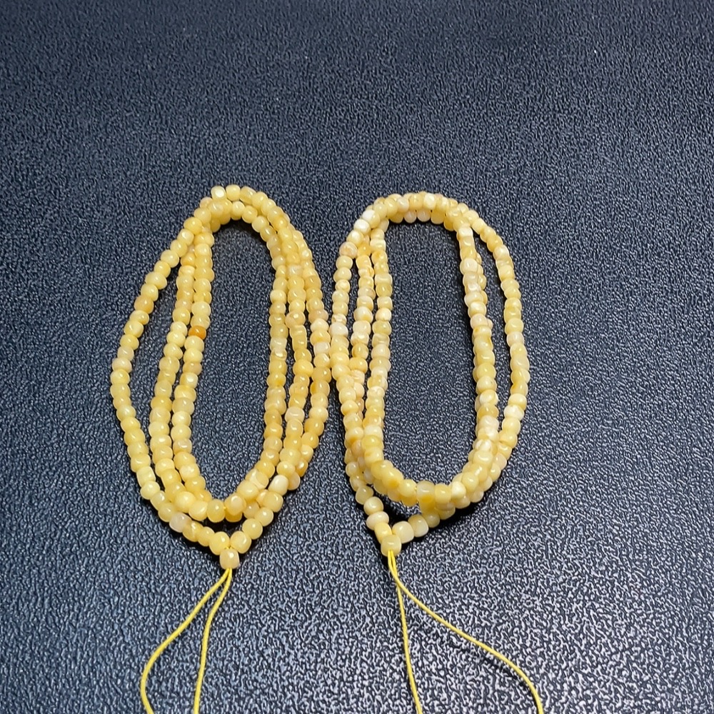 C34041702 Amber Beeswax Bead Strand, Total Weight Approx. 16.02g, Sell as a Lot