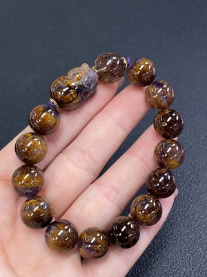 C27051711 Crystal Bracelet Total Weight Approx. 40.78g Size 11.9-12.4mm Non-Gold