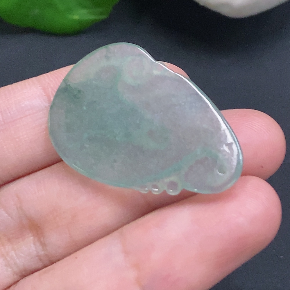 F33933113 Jadeite Enlightenment Pendant Total Weight About 4.1g