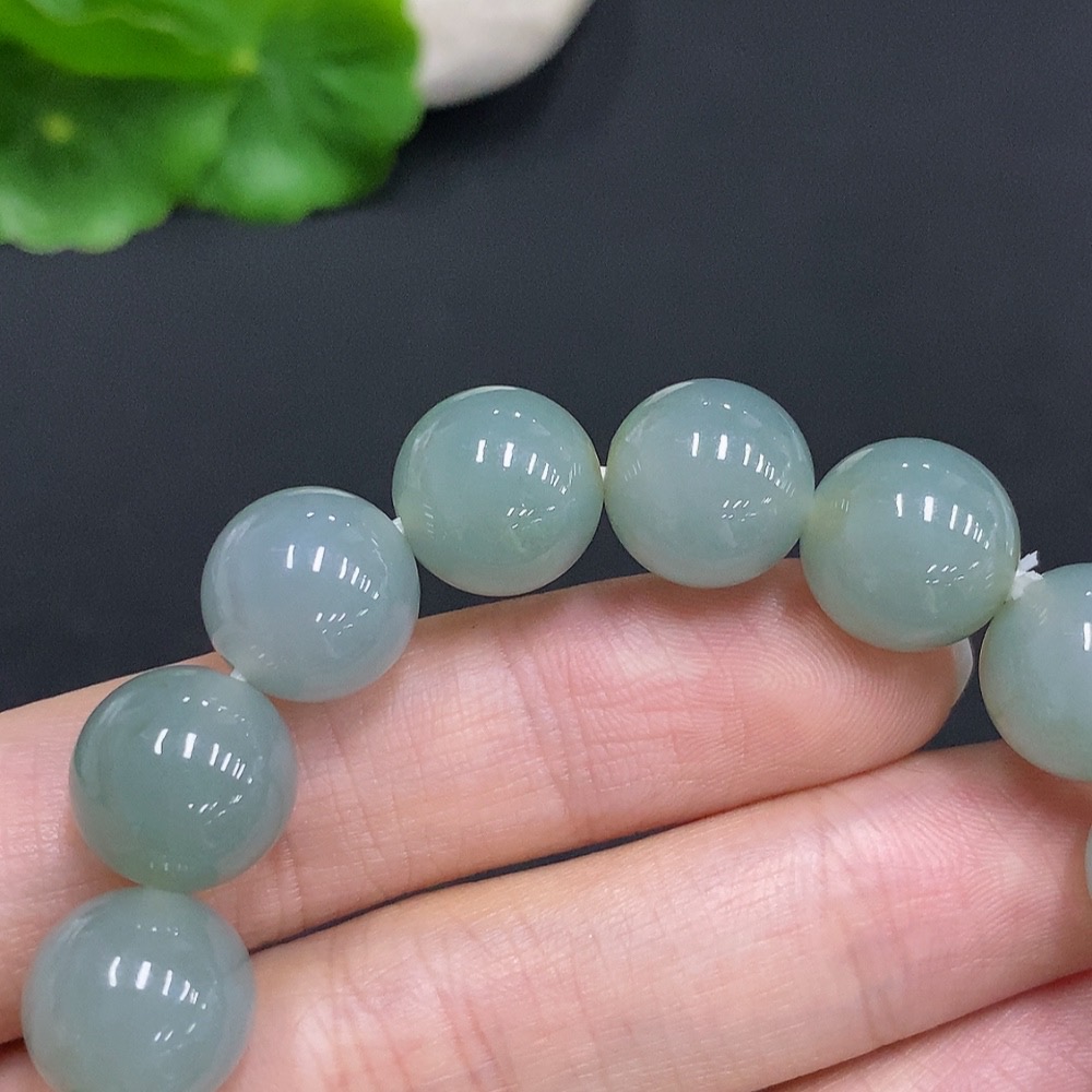 F33832176 Jadeite Bracelet Total Weight Approximately 48.2g Size About 11.9mm