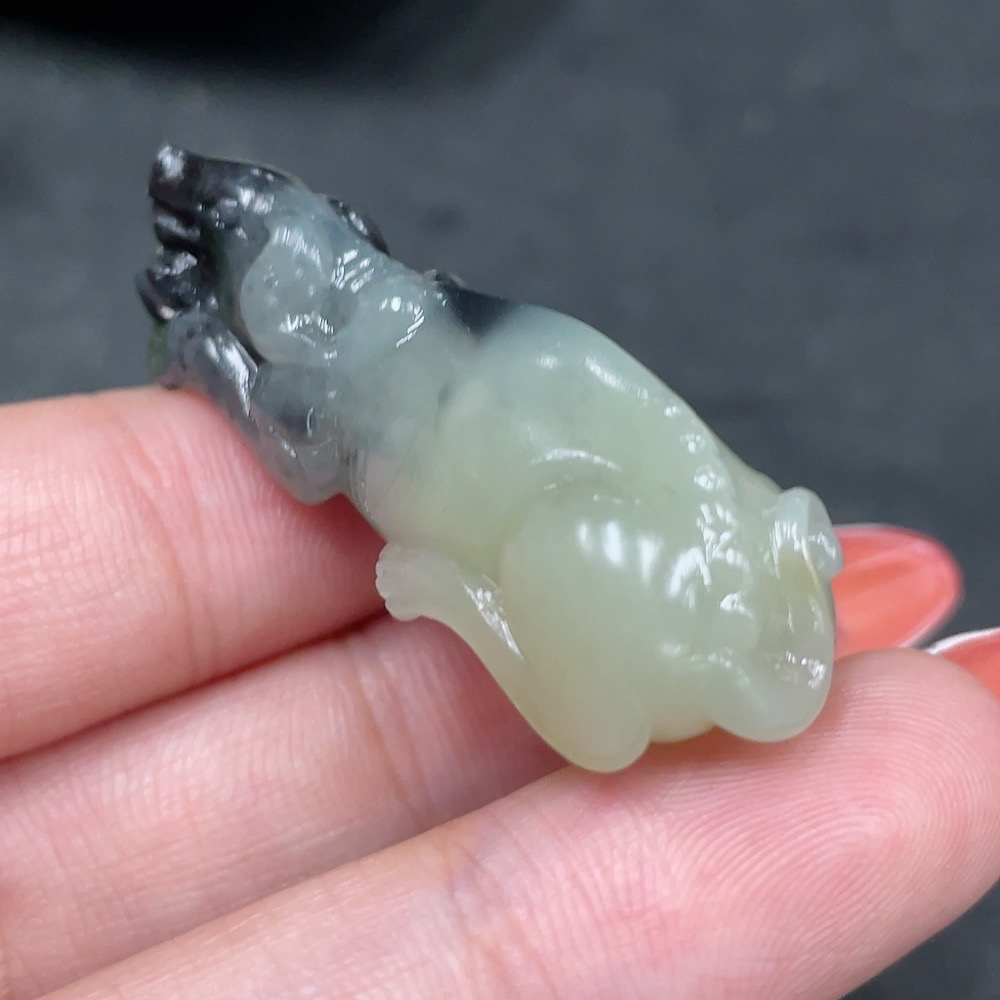 H34961187 Hetian Jade Pendant - Prosperity, Total Weight Approx. 10.7g