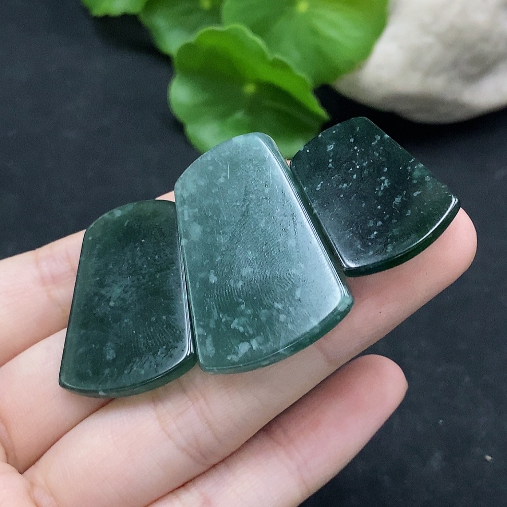 F35090051 Jadeite Plain Pendant Mounting Sell as a Lot