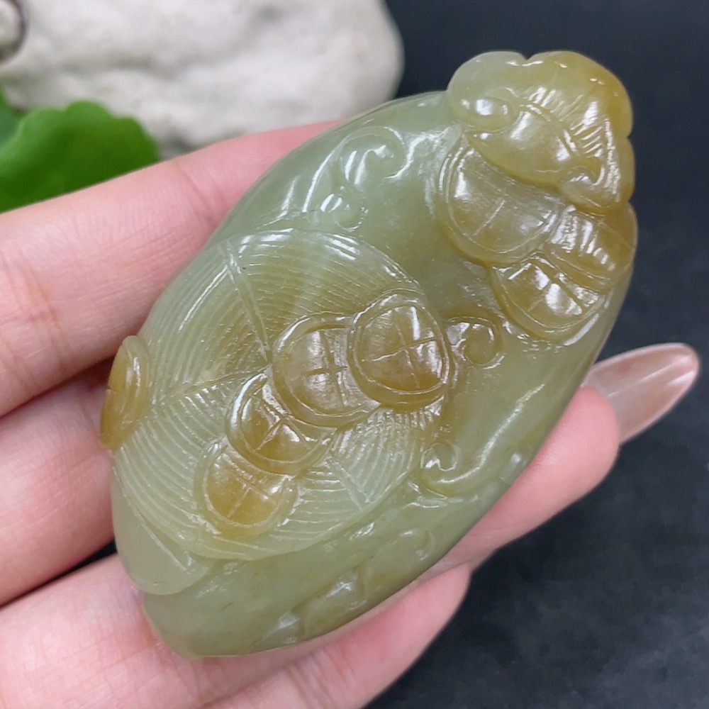 H32705555 Hetian Jade Pendant - Buddha - Total Weight Approx. 75.8g