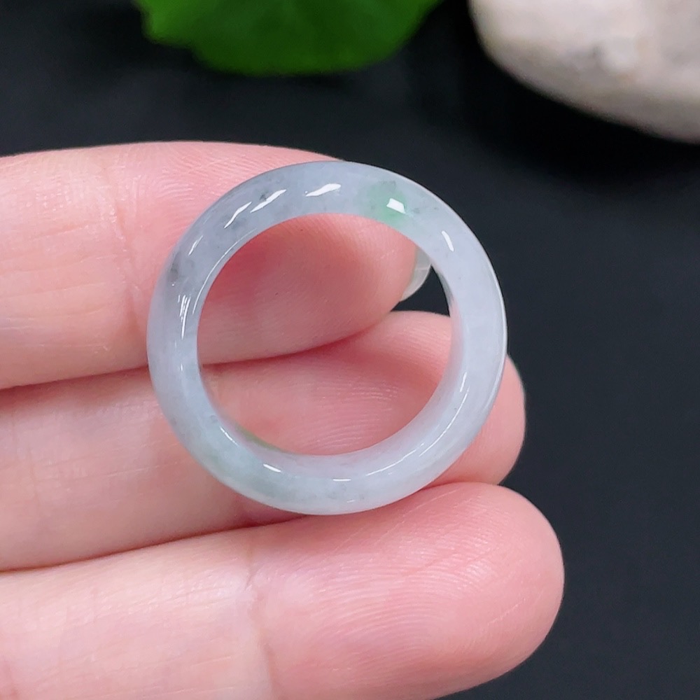 F30526957 Jadeite Ring Size 14 Total Weight Approx. 3.6g