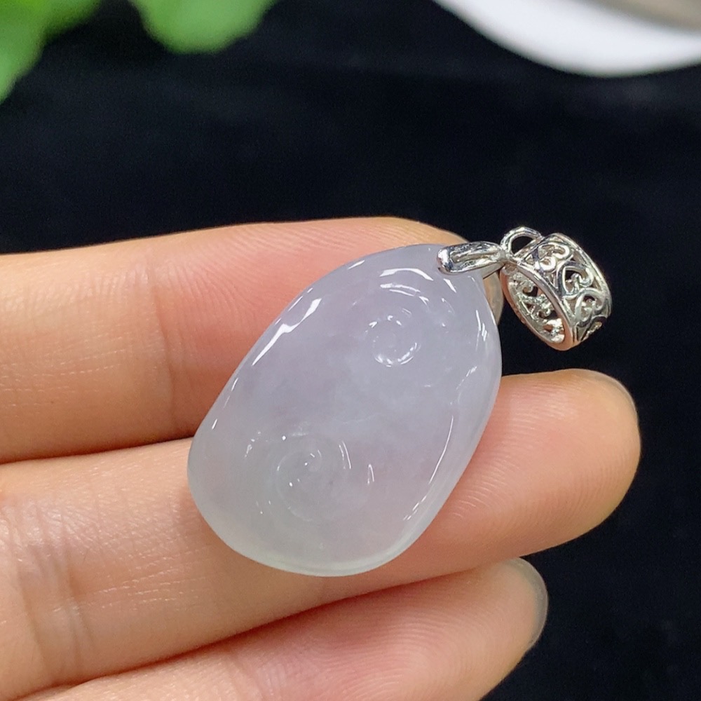 F33910552 Jadeite Enlightenment Pendant Non-Gold Total Weight Approx. 5.57g