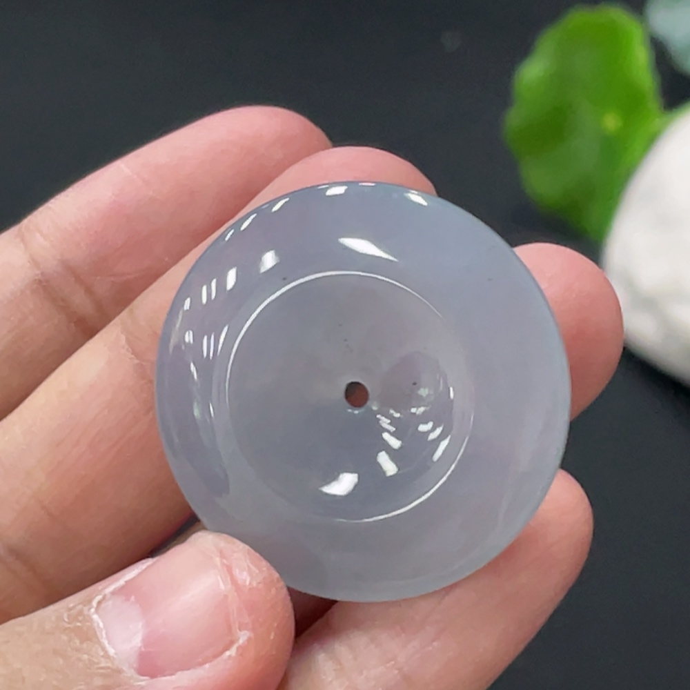 F33836973 Jadeite Peace Knot Pendant Total Weight Approx. 11.6g