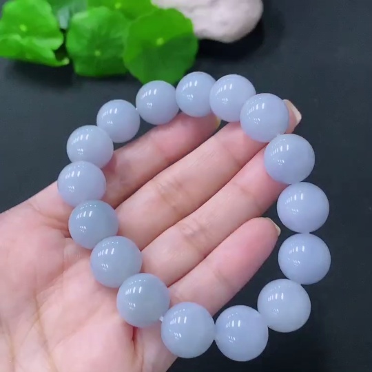 F28251066 Jadeite Bracelet, Approx. 13.3mm, Total Weight Approx. 62.9g