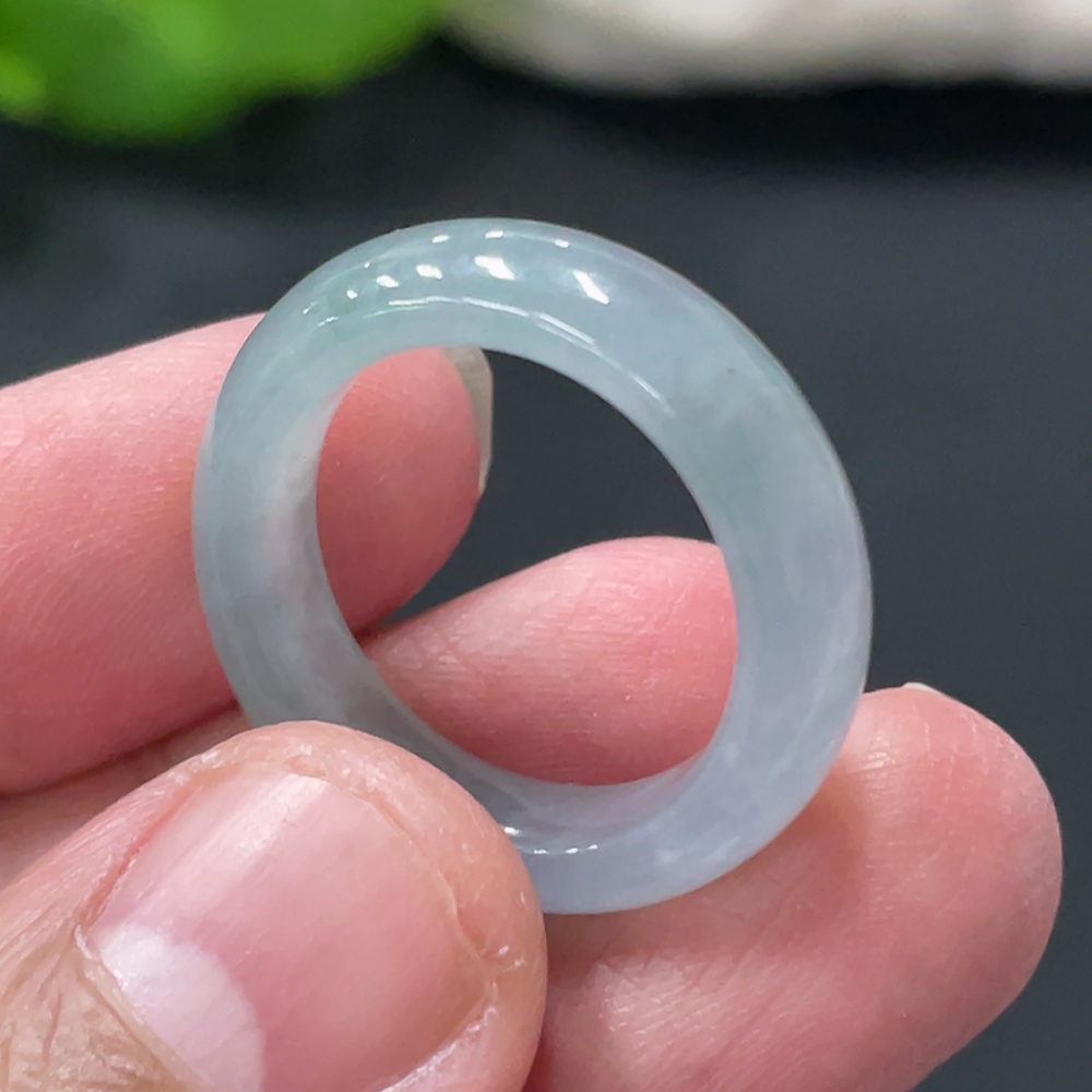 F33875388 Jadeite Ring Total Weight Approx. 3.88g Size 15
