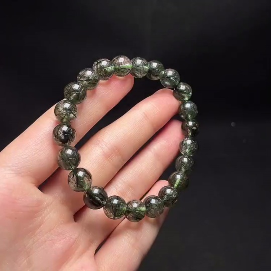 C34049107 Crystal Bracelet, Total Weight Approx. 20.3g, Size About 8.7mm