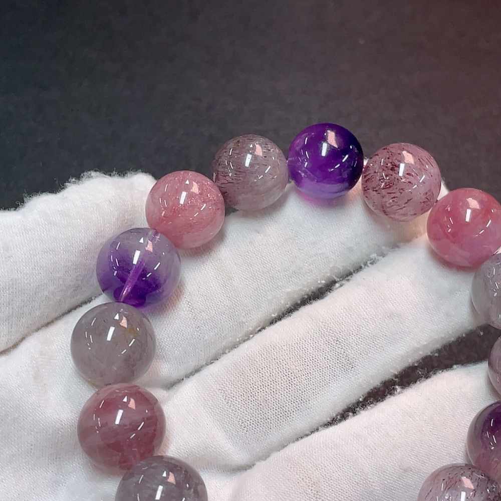 C32784617 Crystal Bracelet Total Weight Approx. 62.75g Size About 13.7mm