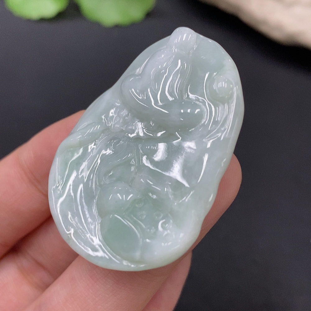 F27123499 JadeitePendant, Total Weight Approx. 14.73g