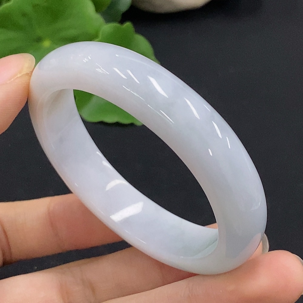 F32787076 Jadeite Concubine Bracelet Size 49/44.2 Total Weight Approx.39g