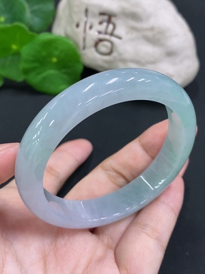F33904727 Jadeite Round Bracelet Size 53.9 Total Weight Approx. 48.3g