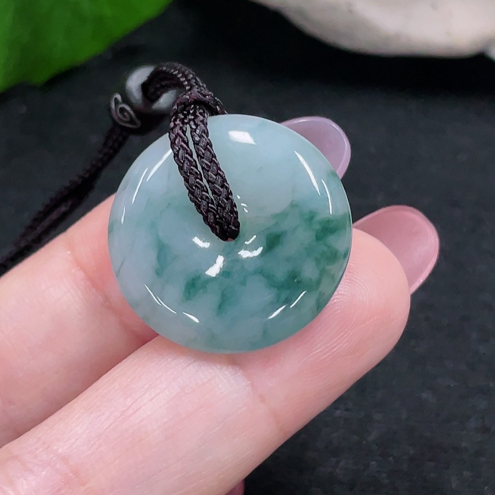 F33826728 JadeiteSafety Buckle Pendant