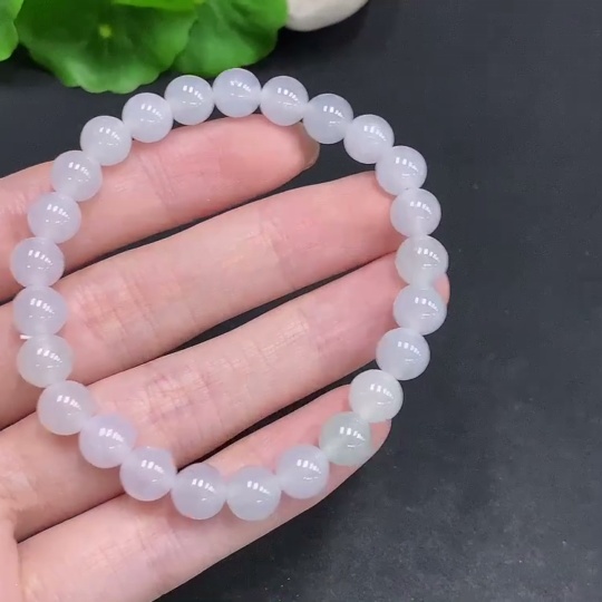 F35123982 Jadeite Bracelet Total Weight Approximately 18g Size About 7.3mm