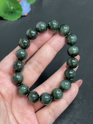 H34010920 Hetian Jade Jasper Bracelet, Approx. 11.8 mm, Total Weight Approx. 46.8g